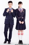 中学校服订做高档校服英伦风